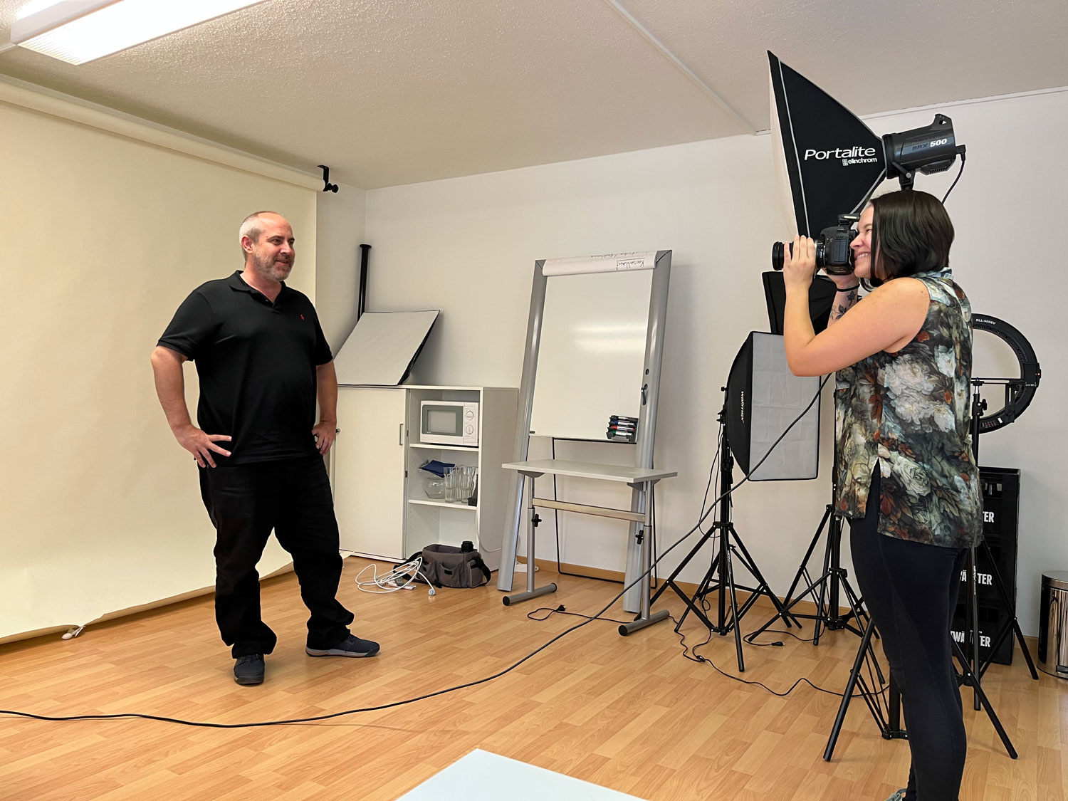 Marcos Burki im besten Licht und Pose